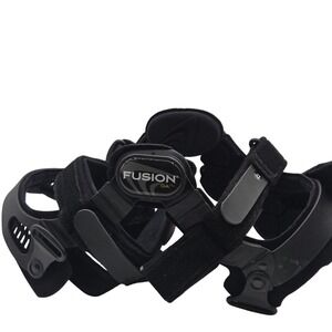Breg Fusion OA Plus Knee Brace One Size Black Neoprene Hinged Support Adjustable